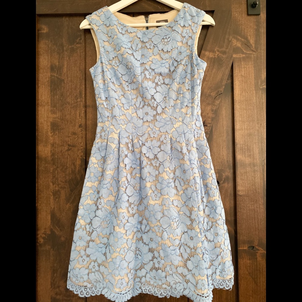 Vince Camuto Blue lace dress